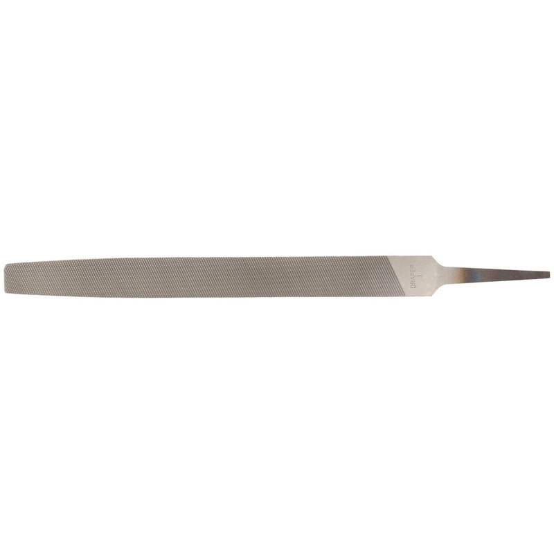 Draper Bastard Cut Flat File, 12 x 200mm Draper - Town Tools