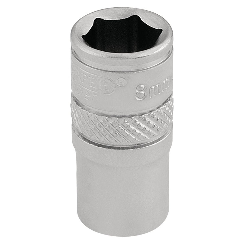 Draper Socket, 1/4" Sq. Dr., 8mm Draper - Town Tools