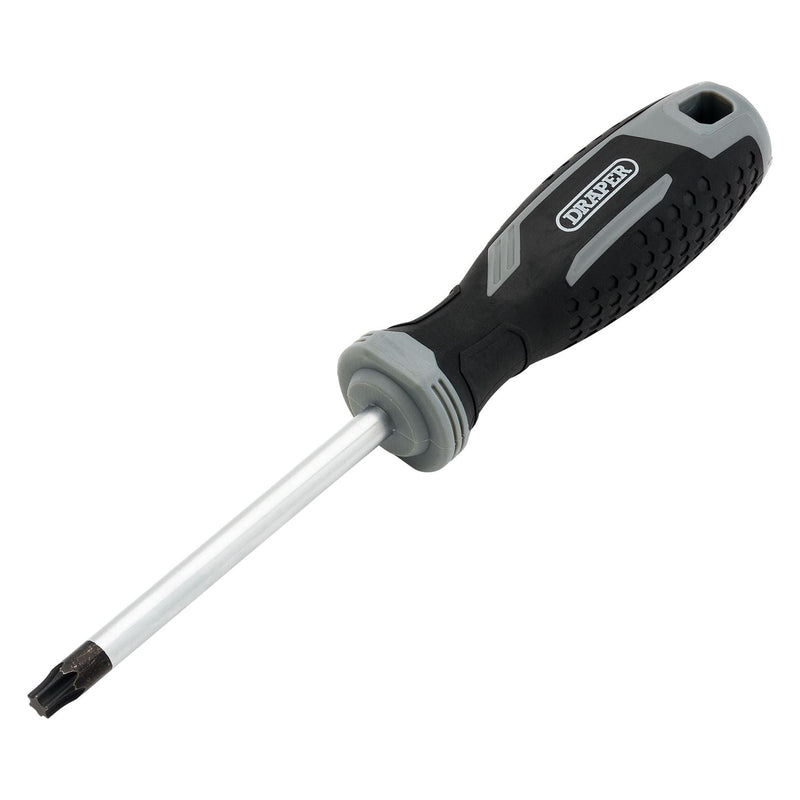 Draper Draper TX-STAR Soft Grip Screwdriver, T40 x 100mm Draper - Town Tools