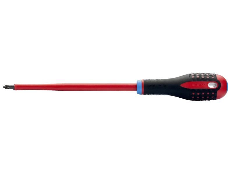Bahco ERGO VDE Insulated Pozi Screwdriver PZ2 x 100mm Bahco - RockBottom Northampton