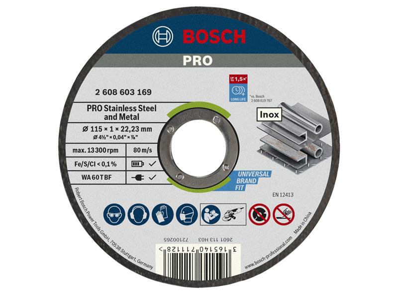 Bosch Powertool Accessories Heavy Duty Cutting Discs