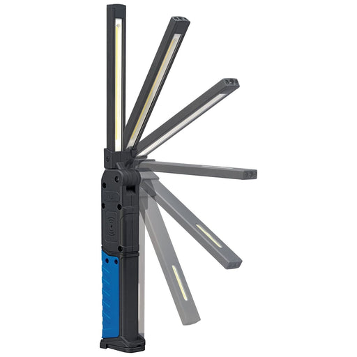 Draper Expert COB/SMD LED Wireless/USB Rechargeable Folding Slim Inspection Light, 6W, 800 Lumens, USB-C Cable Supplied Draper - Town Tools