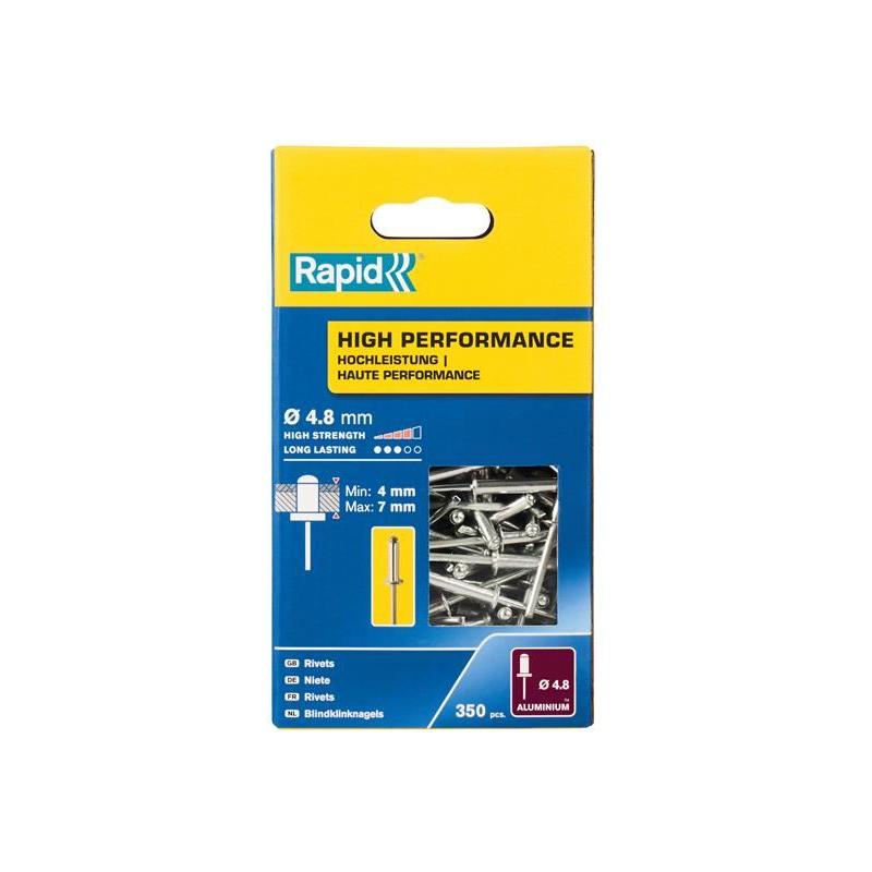 Rapid High Performance Rivets 4.8 x 10mm (Box 350) Rapid - RockBottom Nothampton
