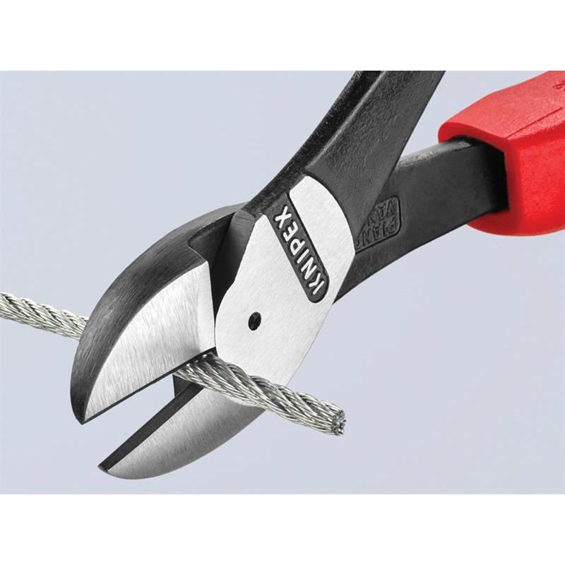 Knipex High Leverage Diagonal Cutters Multi-Component Grip 250mm Knipex - RockBottom Northampton