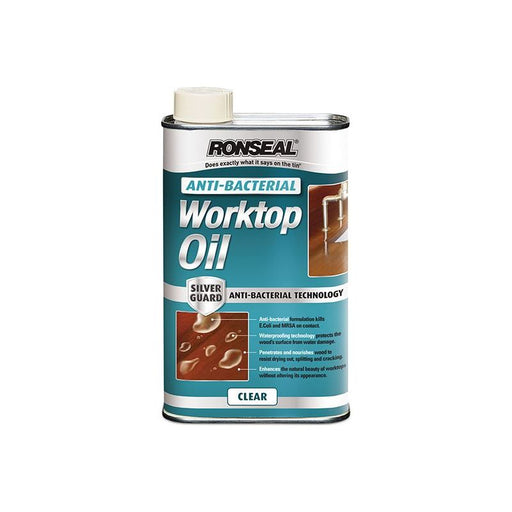 Ronseal Anti-Bacterial Worktop Oil 500ml Ronseal - RockBottom Nothampton