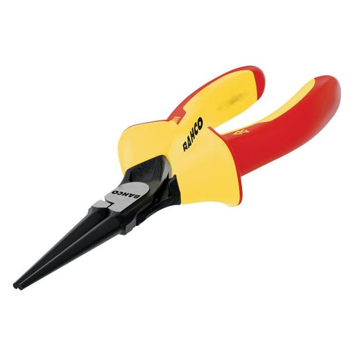 Bahco 2521S ERGO™ Insulated Round Nose Pliers 140mm (5.1/2in) Bahco - RockBottom Northampton