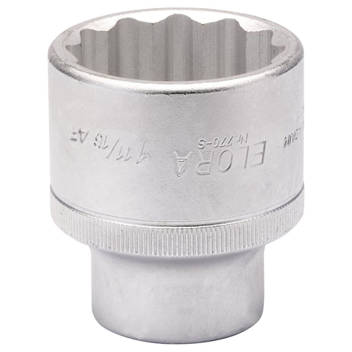 Draper Elora Bi-Hexagon Socket, 1.11/16" 3/4" Sq. Dr. 00583 Draper - Town Tools 