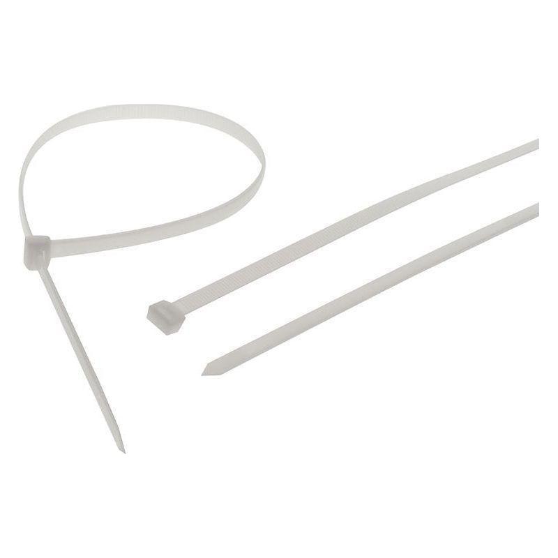 Faithfull Heavy-Duty Cable Ties White 9.0 x 905mm (Pack 10) Faithfull - RockBottom Northampton
