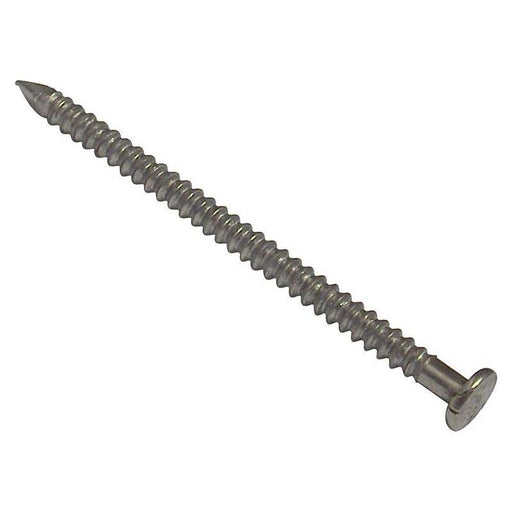 Forgefix Annular Ring Shank Nail Bright Finish 40mm Bag Weight 500g ForgeFix - RockBottom Northampton