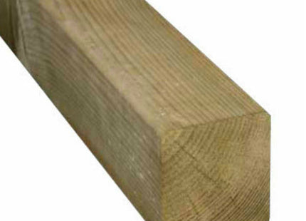 Sawn UC4 Treated Fence Post 75mm x 75mm x 2400mm