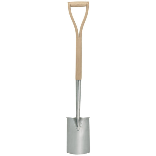 Draper Heritage Stainless Steel Border Spade with Ash Handle 99012 Draper - Town Tools 