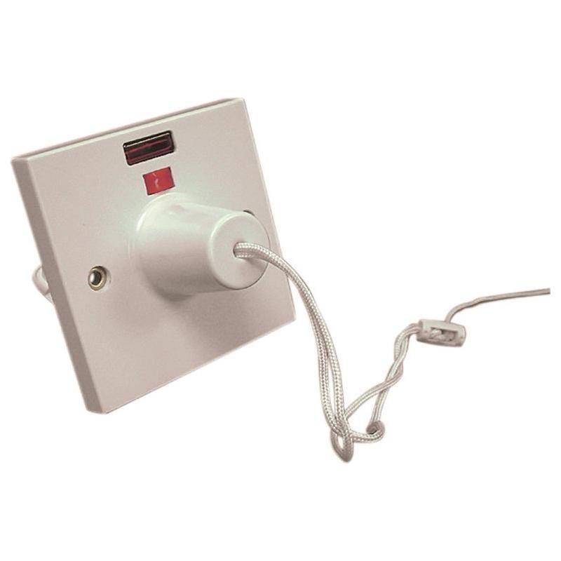 Dencon Ceiling Switch with Neon & Indicator 45A Dencon - RockBottom Northampton