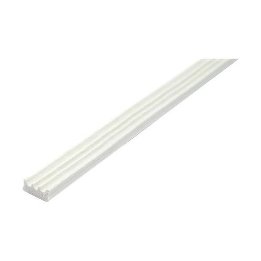 Faithfull EPDM Draught Excluder White 6M 9 x 3.5mm Faithfull - RockBottom Northampton