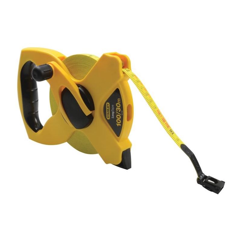 Stanley® Hand Tools Open Reel Fibreglass Tape 30m/100ft (Width 13mm) STANLEY® Hand Tools - RockBottom Nothampton