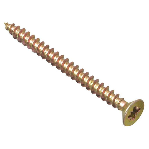 Forgefix Multi-Purpose Pozi Compatible Screw CSK ST ZYP 6.0 x 60mm Box 100 ForgeFix - RockBottom Northampton