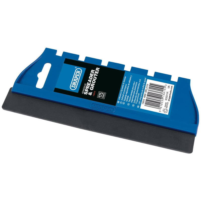 Draper Adhesive Spreader and Grouter, 175mm 13615 Draper - Town Tools 