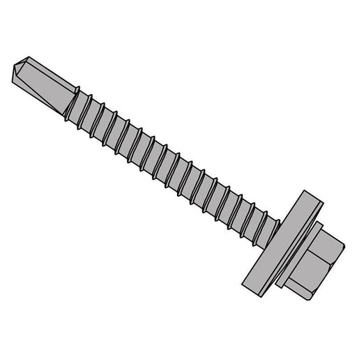 Forgefix TechFast Roofing Sheet to Steel Hex Screw & Washer No.3 Tip 5.5 x 50mm Box 100 ForgeFix - RockBottom Northampton