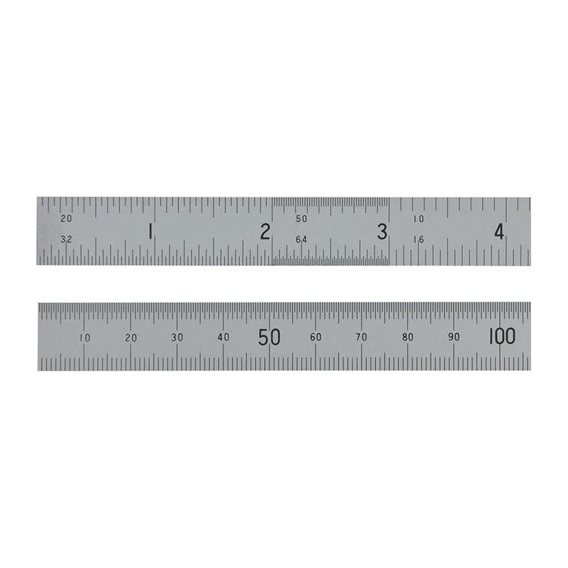 Fisher Satin Chrome Rule 150mm/6in Fisher - RockBottom Northampton