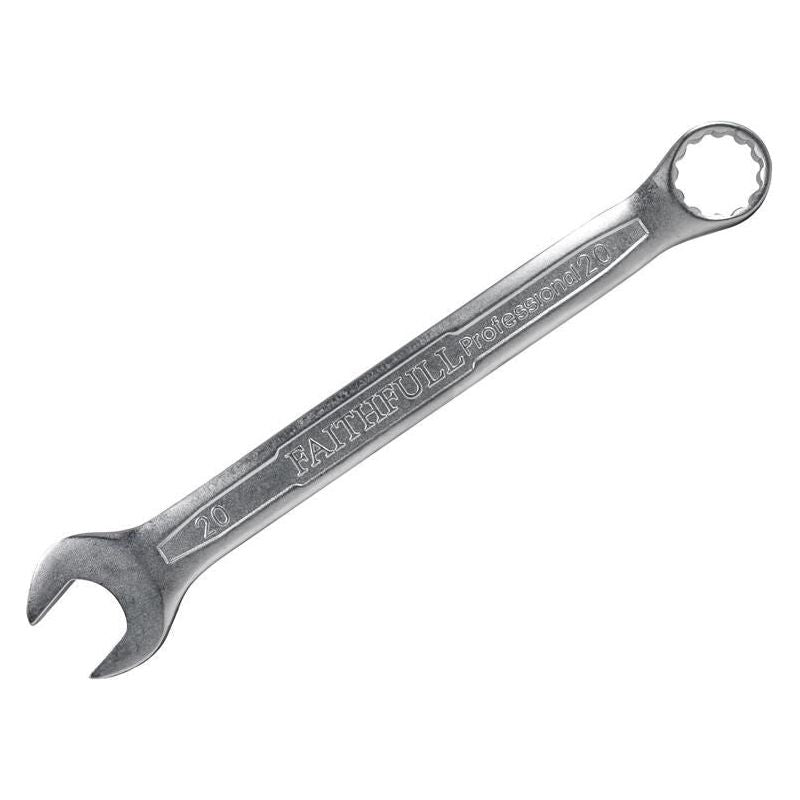 Faithfull Combination Spanner CV Satin Finish 21mm Faithfull - RockBottom Northampton