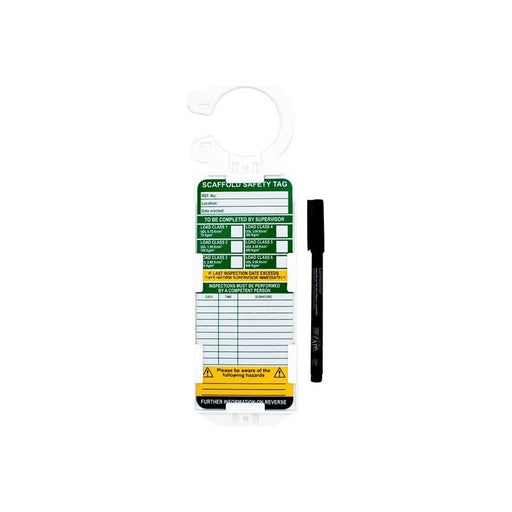 Scan Scaffold Tag Kit - 10 Kits per Box Scan - RockBottom Nothampton