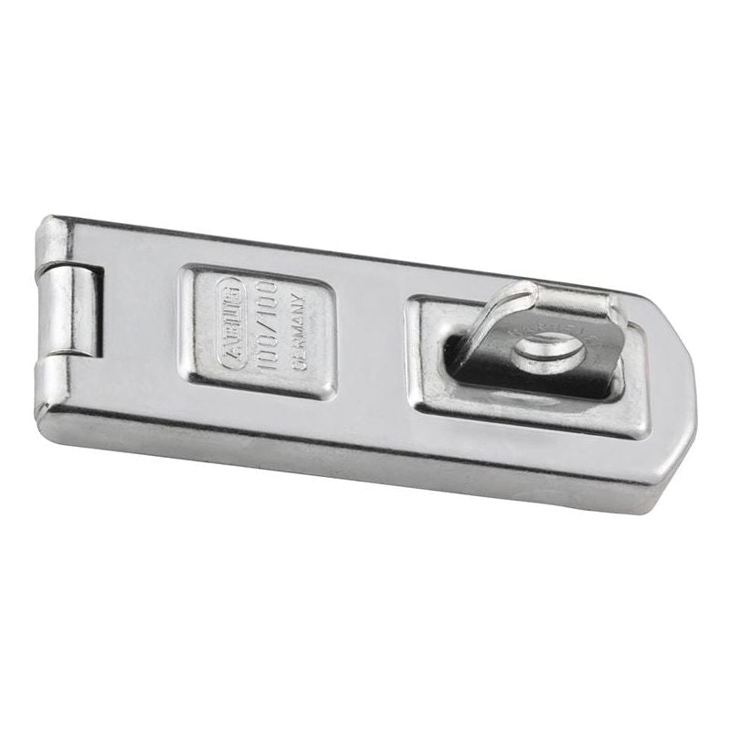 Abus Mechanical 100/100 Hasp & Staple Carded 100mm ABUS Mechanical - RockBottom Northampton 