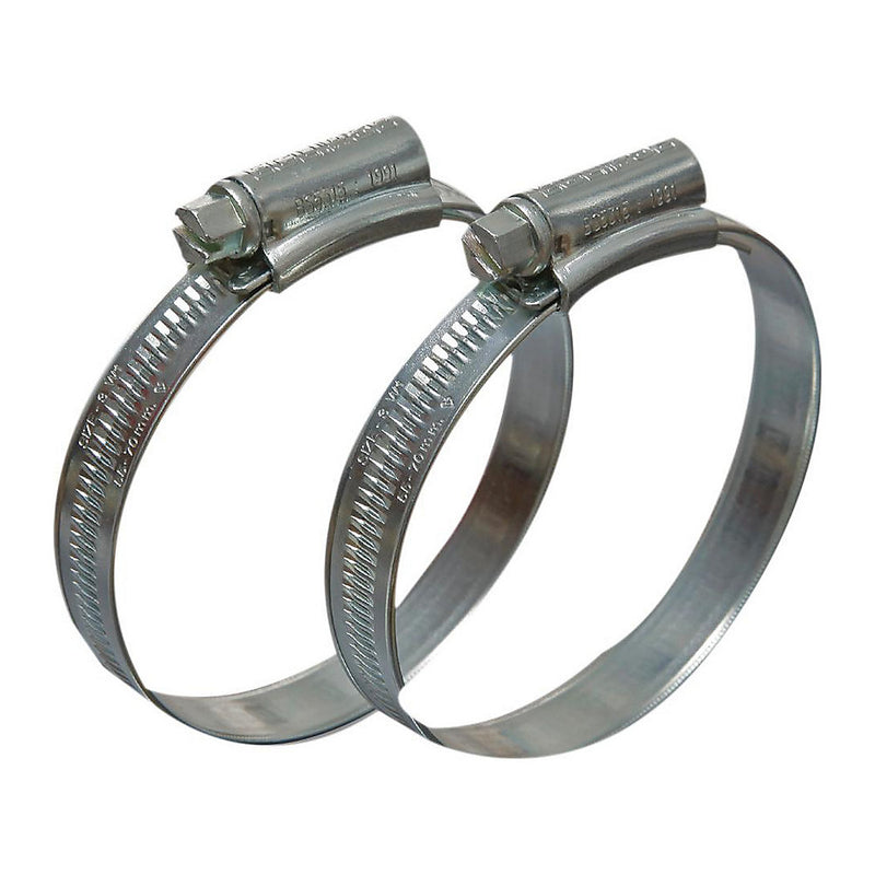 Eclipse Worm Gear Hose Clamps - Size 2A W1, 35-50mm - ECW1 - Pack of 10 for Hose Fitting