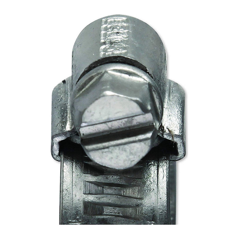 Eclipse Worm Gear Hose Clamps - Size OO W1, 13-20mm (1/2" - 3/4") - ECW1 - Pack of 10