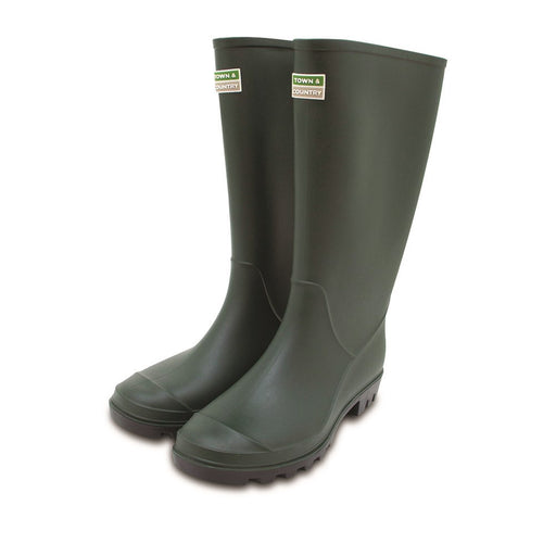 Eco PVC Boots Full Length S-4 Green