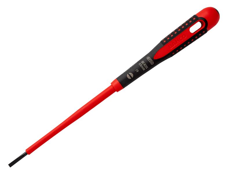 Bahco VDE Insulated Slotted Screwdriver 3.0 x 100mm