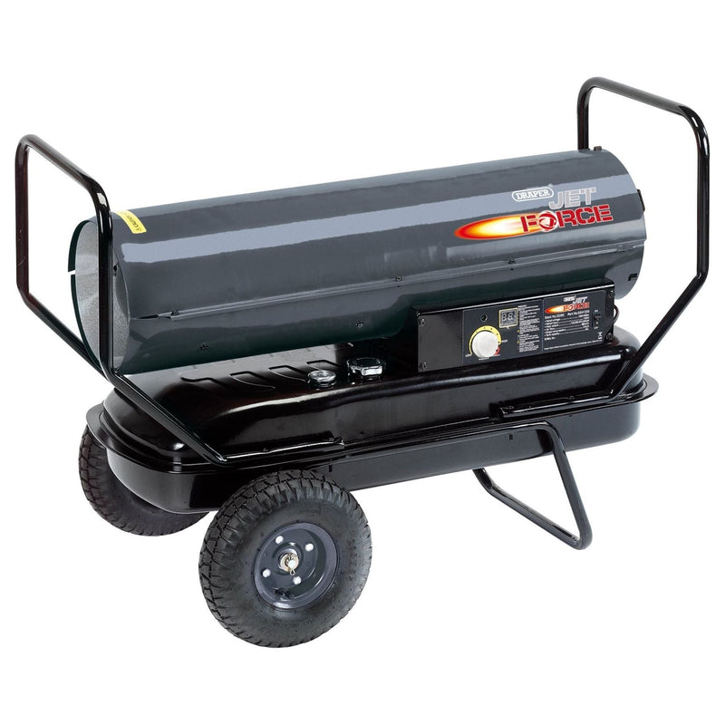 Draper Jet Force Diesel and Kerosene Space Heater, 125,000 BTU/36 kW 32285 Draper - Town Tools 