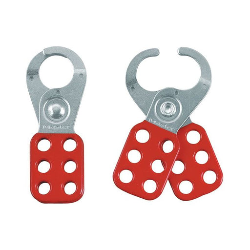 Master Lock Lockout Standard Hasp 25mm Steel Red Master Lock - RockBottom Northampton