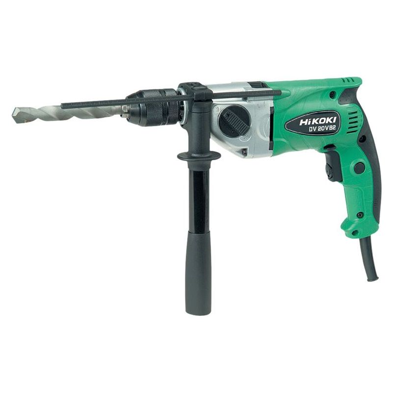 Hikoki DV20VB2L 13mm Keyless Rotary Impact Drill 790W 110V HiKOKI - RockBottom Northampton