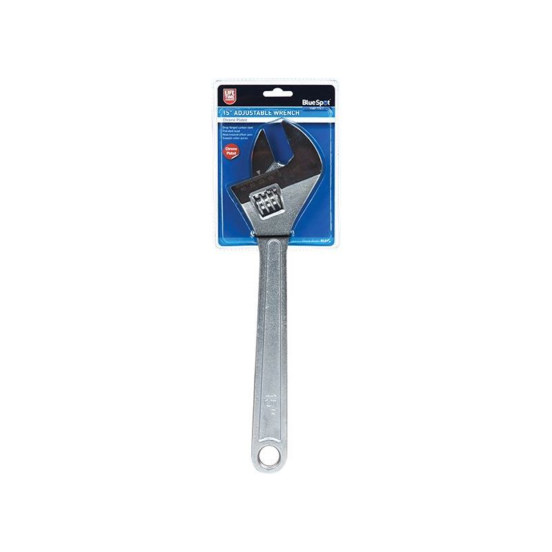 Bluespot Tools Adjustable Wrench 380mm (15in) BlueSpot Tools - RockBottom Northampton