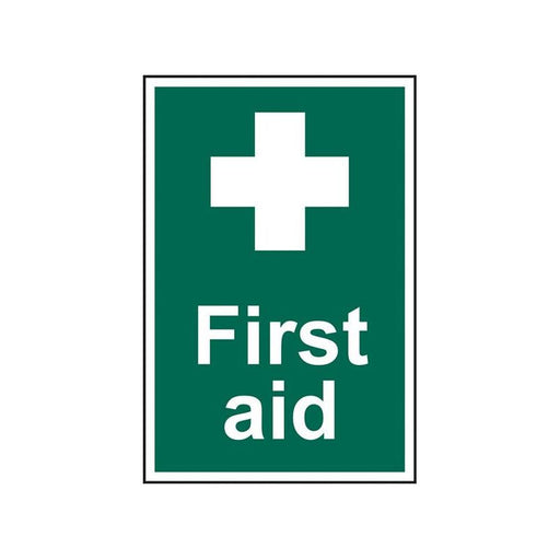 Scan First Aid - PVC Sign 200 x 300mm Scan - RockBottom Nothampton