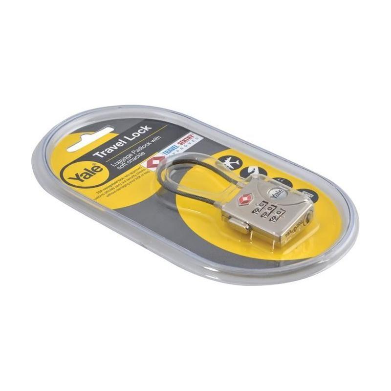 Yale Locks TSA Soft Shackle Padlock 32mm Yale Locks - RockBottom Northampton