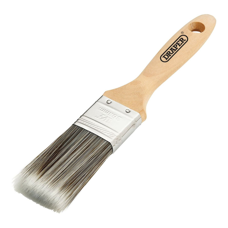 Draper Paint Brush with Wood Handle, 1.5" Draper - Town Tools