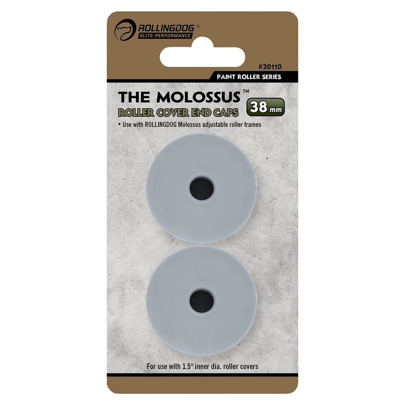 Draper Rollingdog The Molossus Roller Cover End Caps, 12-18" (Pack of 2) Draper - Town Tools