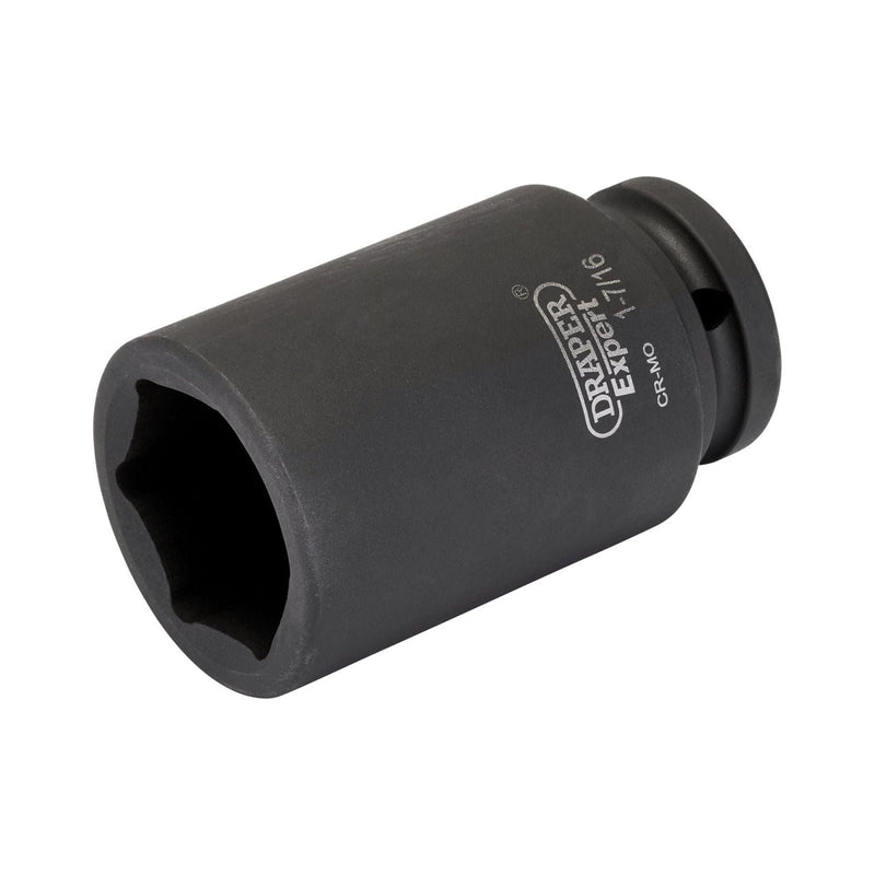 Draper Draper Expert Imperial Deep Impact Socket, 3/4" Sq. Dr. 1.7/16" Draper - Town Tools