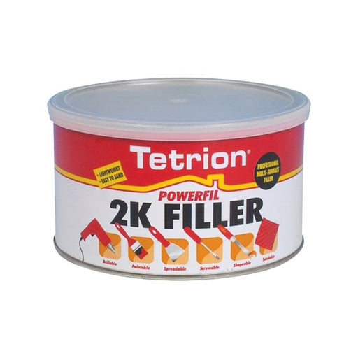 Tetrion Fillers Powerfil 2-Part Filler Straw 1kg Tetrion Fillers - RockBottom Northampton