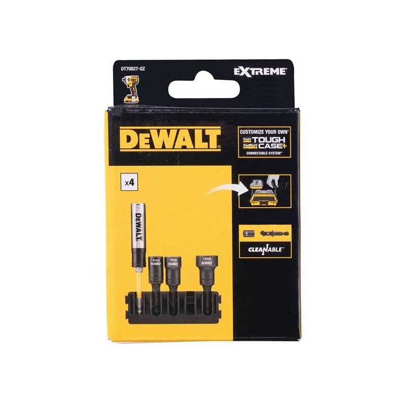 Dewalt Power Tools 5pc Bit Bar Nutdriver 8mm, 10mm & 13mm DeWALT Power Tools - RockBottom Northampton