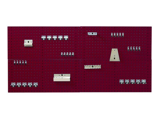 Bott Perfo Panel & Hook Kit Crimson Red