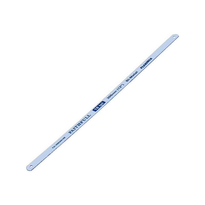 Faithfull Hacksaw Blades 300mm (12in) x 18 TPI (Pack 2) Faithfull - RockBottom Northampton