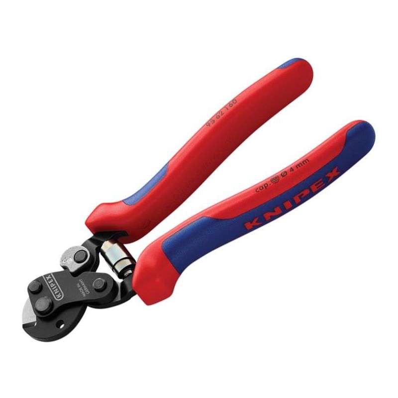 Knipex Wire Rope Cutters Multi-Component Grip 160mm Knipex - RockBottom Northampton