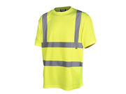 Scan Hi-Vis T-Shirt Yellow - XXL (50in) Scan - RockBottom Nothampton