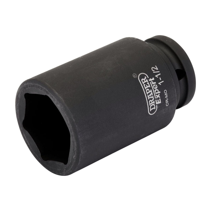 Draper Draper Expert Imperial Deep Impact Socket, 3/4" Sq. Dr. 1.1/2" Draper - Town Tools