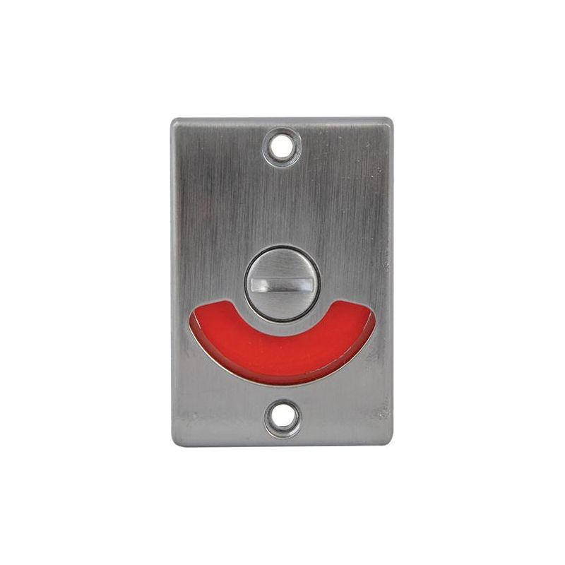 Yale Locks Indicator Bolt for Bathrooms or W.C Doors Satin Chrome P127 Yale Locks - RockBottom Northampton