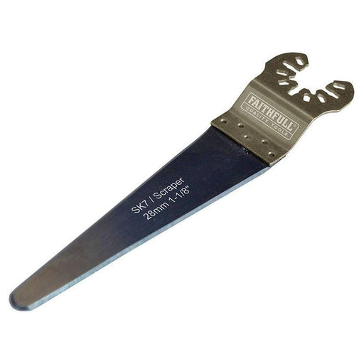 Faithfull SK7 Sharp Scraper Blade 100mm Faithfull - RockBottom Northampton