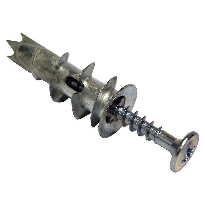 Forgefix Cavity Wall Zinc Speed Plug 4.5 x 35mm Bag 10 ForgeFix - RockBottom Northampton