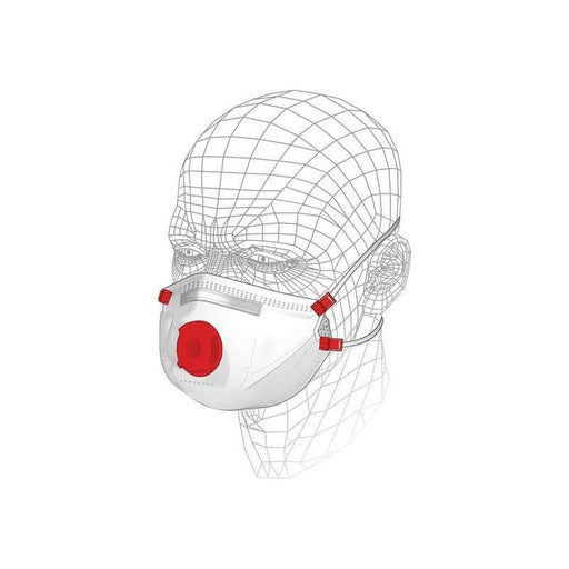 Vitrex Premium Valved Multipurpose Respirator P3 (Pack 3) Vitrex - RockBottom Northampton
