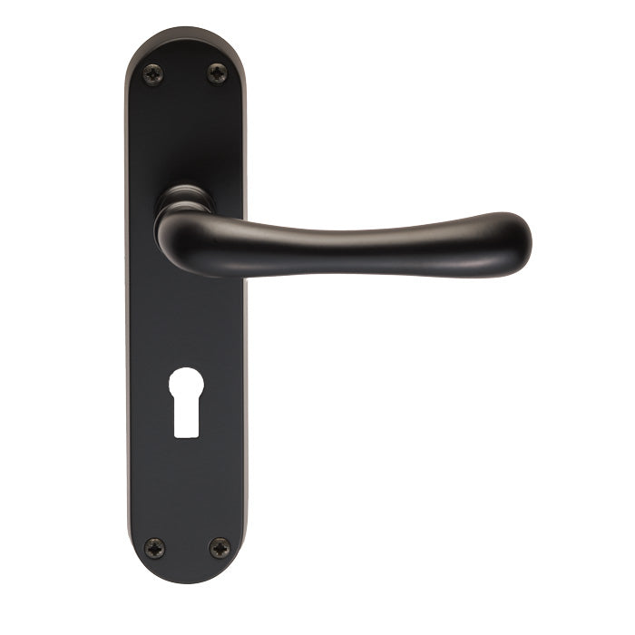 Ibra Lever On Backplate - Lock 57Mm C/C Nero (Matt Black) - Matt Black